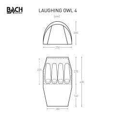 Bach Laughing Owl 4 Zelt (willow-bough-green) 11 Bach Laughing Owl 4 Zelt (willow-bough-green) -Camping Verkaufsgeschäft Bach Laughing Owl 4 Zelt willow bough green D 282982 7010222 Bild 5