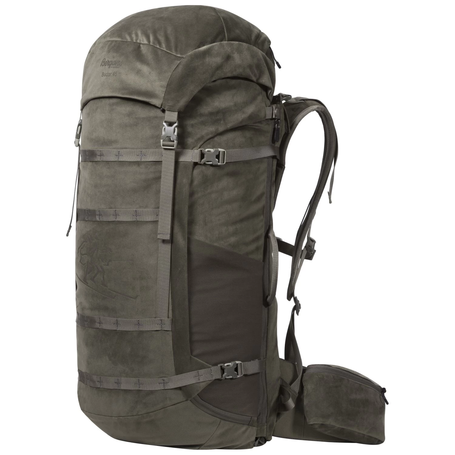 Bergans Budor V2 45L Rucksack (green-mud) 3 Bergans Budor V2 45L Rucksack (green-mud)