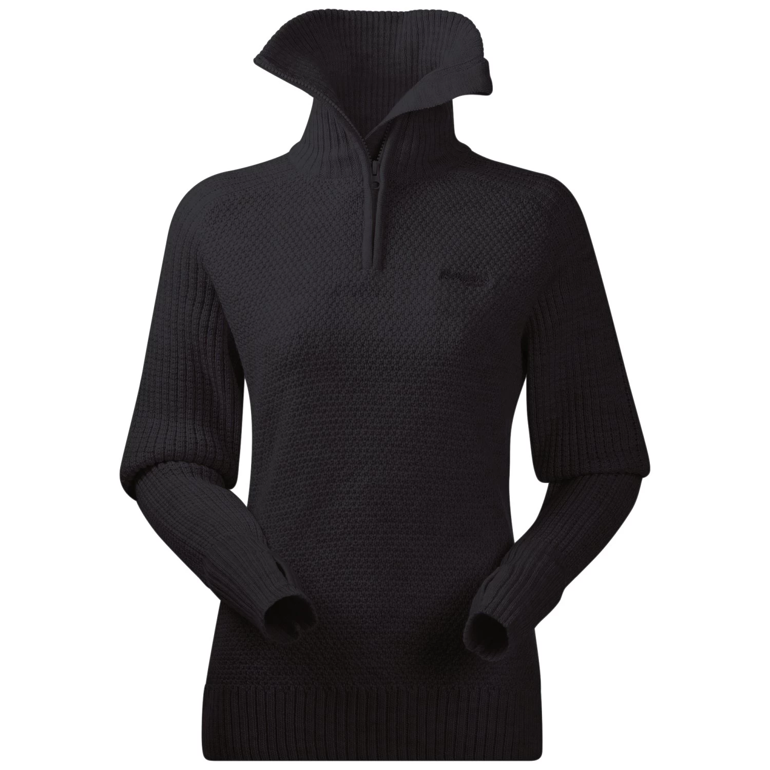 Bergans Ulriken Lady Jumper (black-melange) 2 Bergans Ulriken Lady Jumper (black-melange)