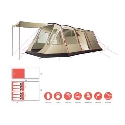 Grand Canyon Dolomiti 6 Zelt (mojave/desert) -Camping Verkaufsgeschäft Grand Canyon Dolomiti 6 Zelt mojave desert D 330034 Bild 5