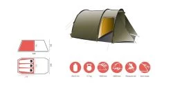 Grand Canyon Robson 3 Zelt (capulet-olive) 11 Grand Canyon Robson 3 Zelt (capulet-olive) -Camping Verkaufsgeschäft Grand Canyon Robson 3 Zelt capulet olive D 330027 Bild 5