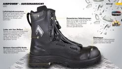Haix Airpower XR1 Rettungsdienstschuhe (schwarz) -Camping Verkaufsgeschäft Haix Airpower XR1 Rettungsdienstschuhe schwarz D 605117 Bild 3