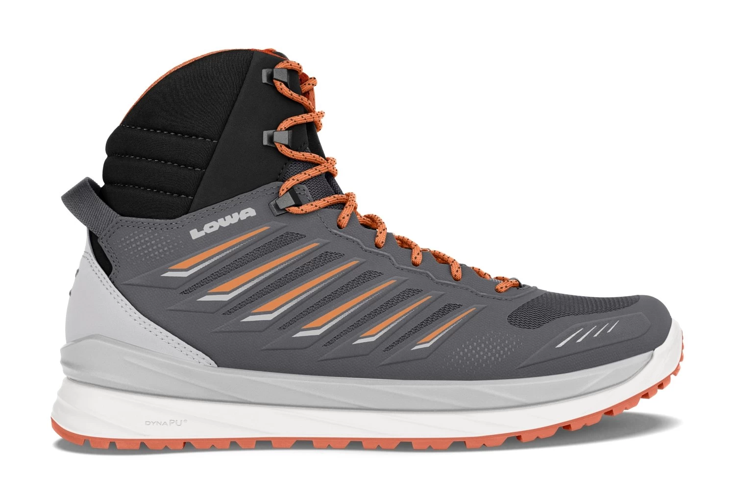 Lowa Axos GTX Mid Wanderschuhe (graphit/flame) 3 Lowa Axos GTX Mid Wanderschuhe (graphit/flame)