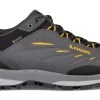 Lowa Delago GTX Lo Trekkingschuhe (asphalt/mango) 1 Lowa Delago GTX Lo Trekkingschuhe (asphalt/mango) -Camping Verkaufsgeschäft Lowa Delago GTX Lo Trekkingschuhe asphalt mango D 210097 9336 Bild 1