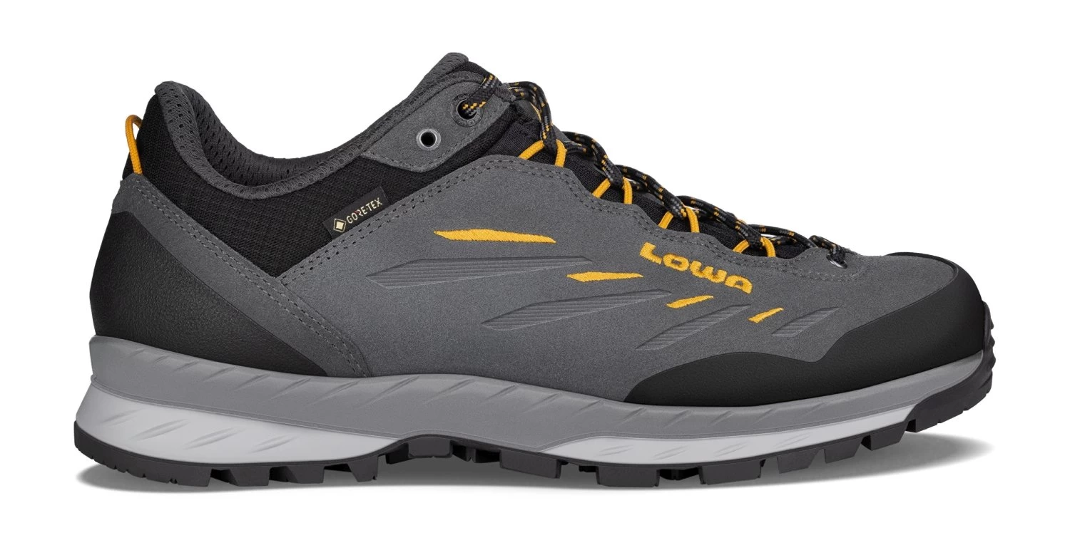 Lowa Delago GTX Lo Trekkingschuhe (asphalt/mango) 3 Lowa Delago GTX Lo Trekkingschuhe (asphalt/mango)