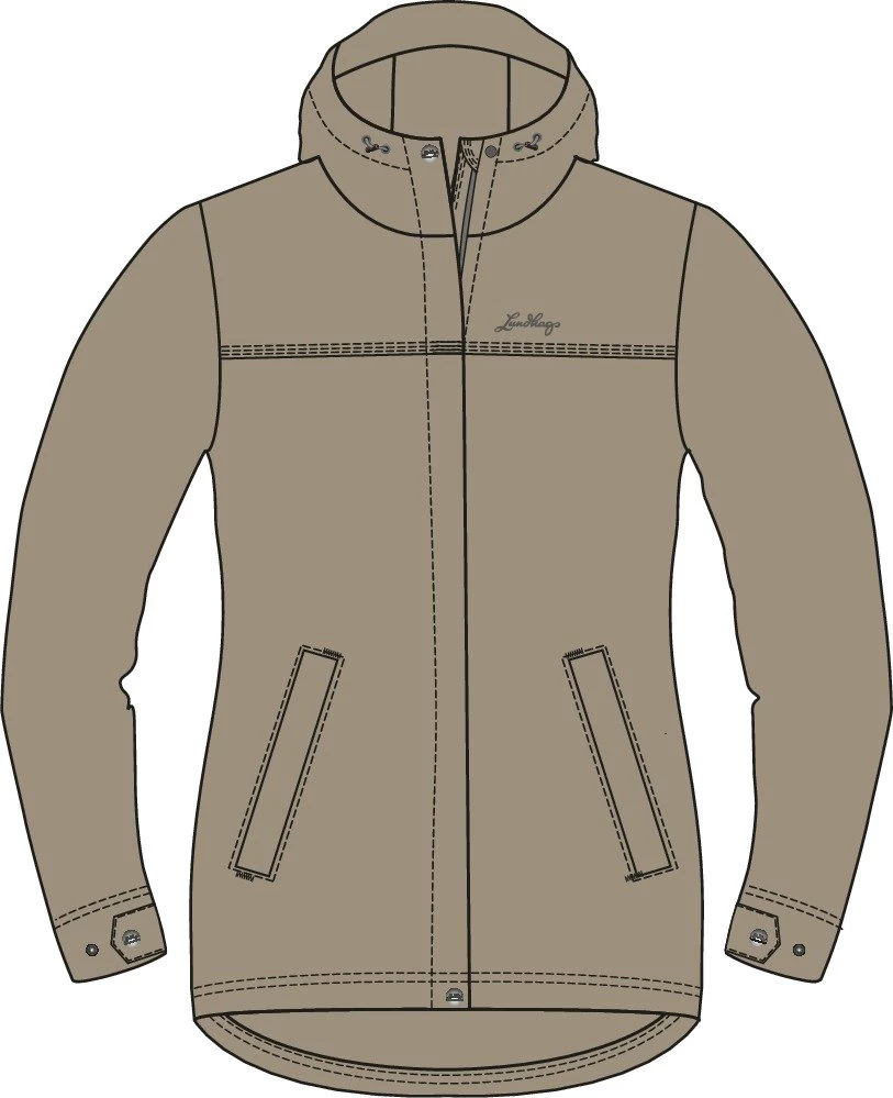 Lundhags Lomma Pile Ws Jacket Winterjacke (oat) 4 Lundhags Lomma Pile Ws Jacket Winterjacke (oat) – Bild 2