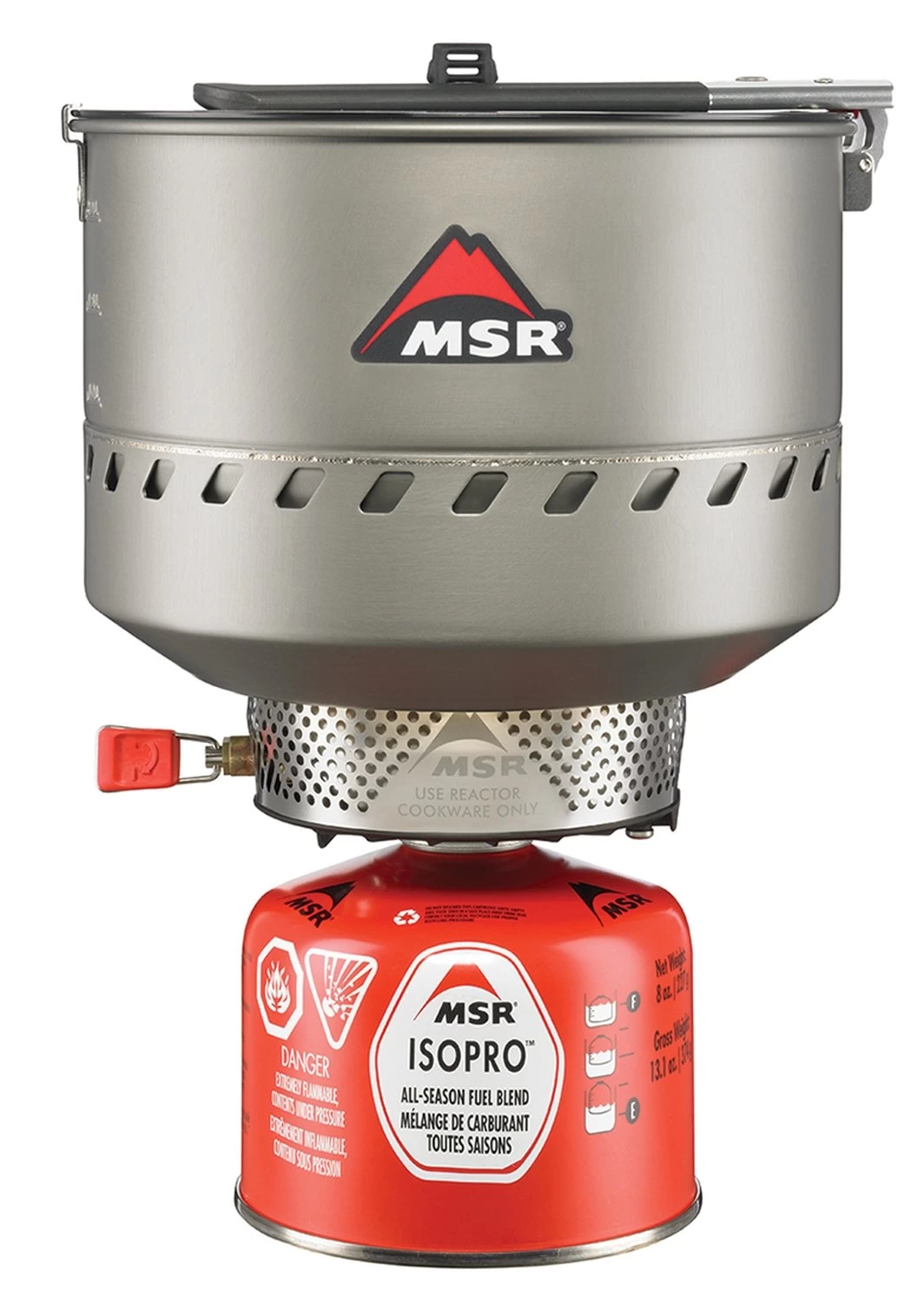 MSR Reactor 1,0 Liter Stove System 3 Lang Campingkocher 7 MSR Reactor 1,0 Liter Stove System 3 Lang Campingkocher – Bild 5