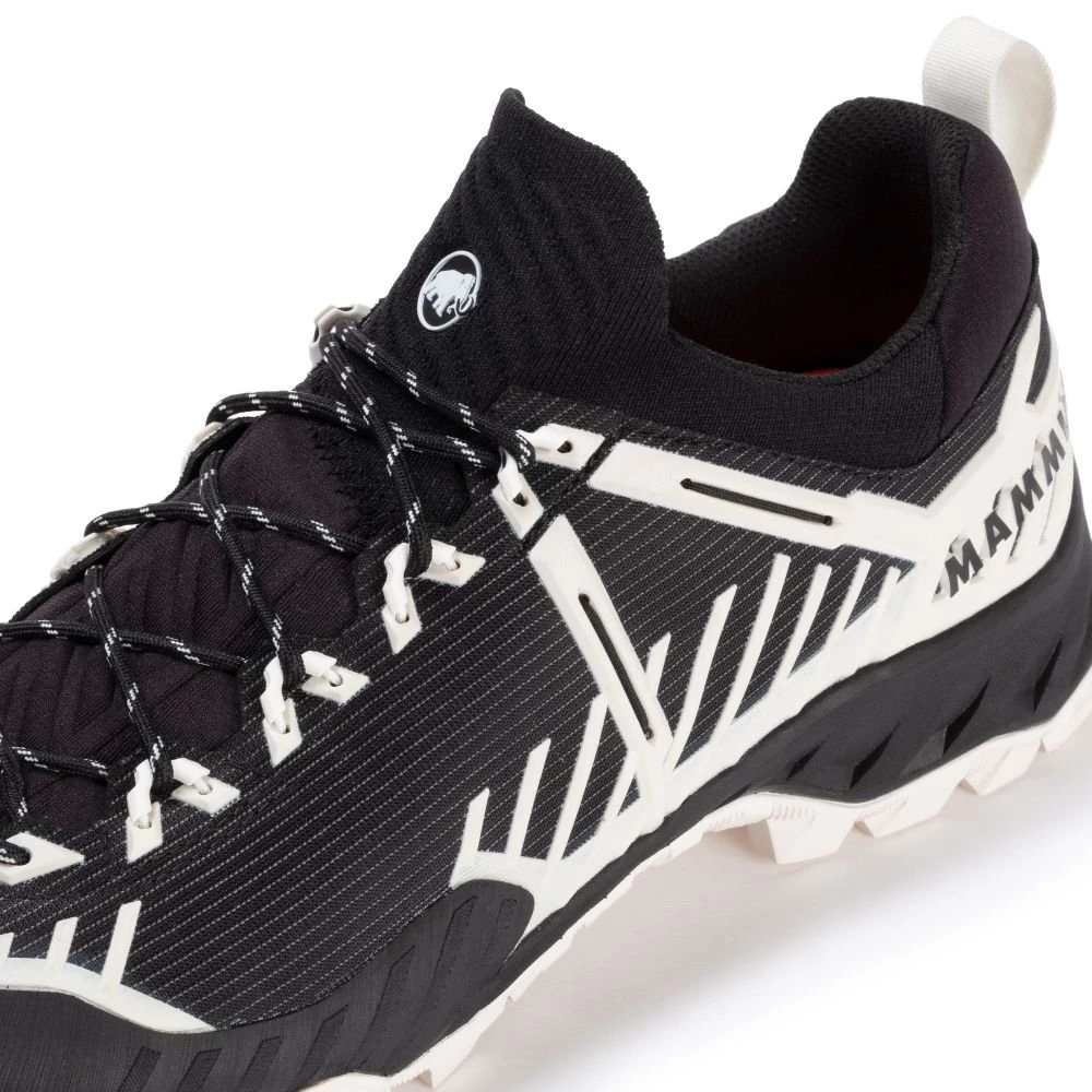 Mammut Alnasca Knit II Low Men Alpinschuhe (black/bright-white) – Bild 4