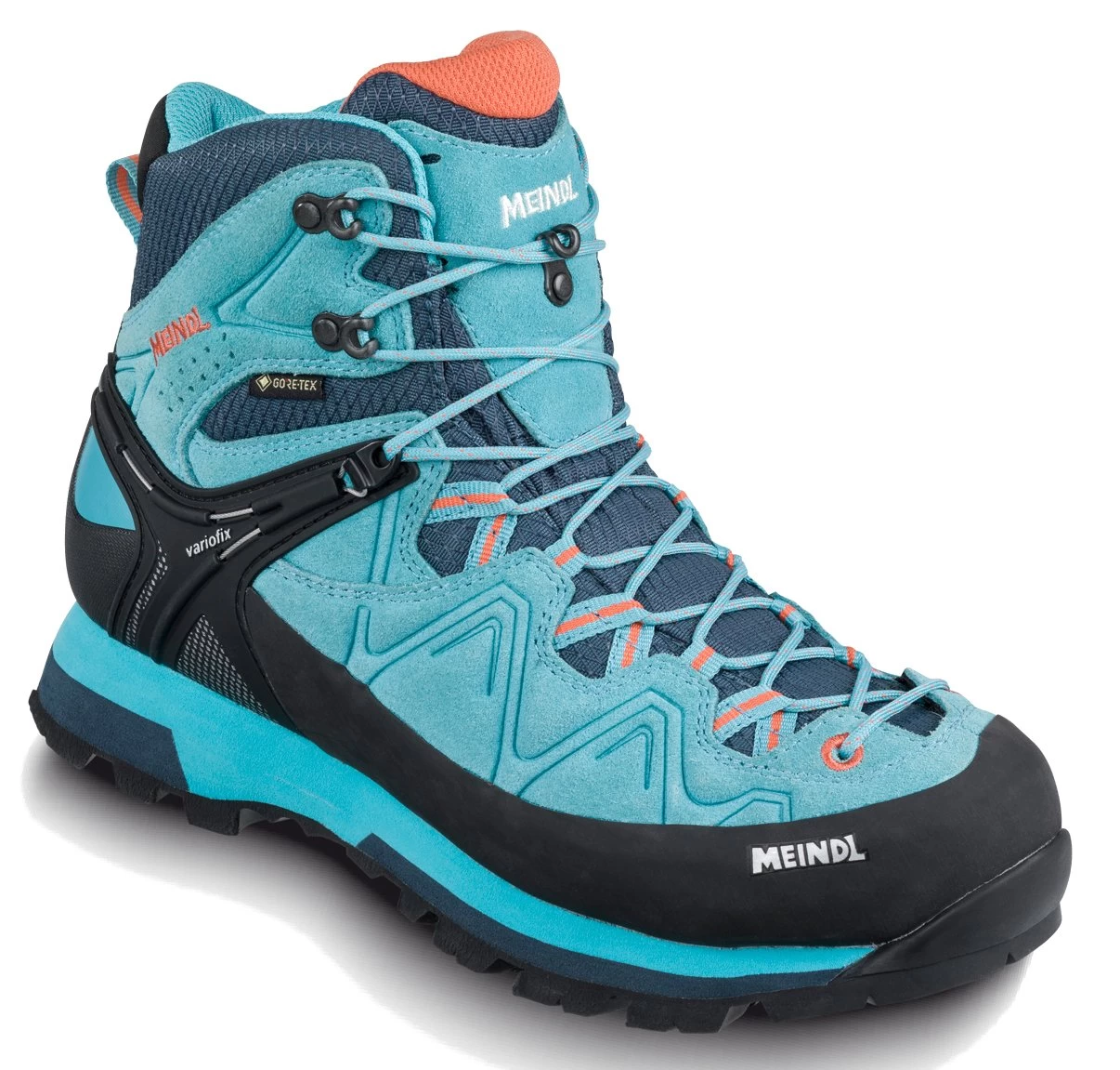 Meindl Tonale Lady GTX Trekkingschuhe (hellblau/orange) 3 Meindl Tonale Lady GTX Trekkingschuhe (hellblau/orange)
