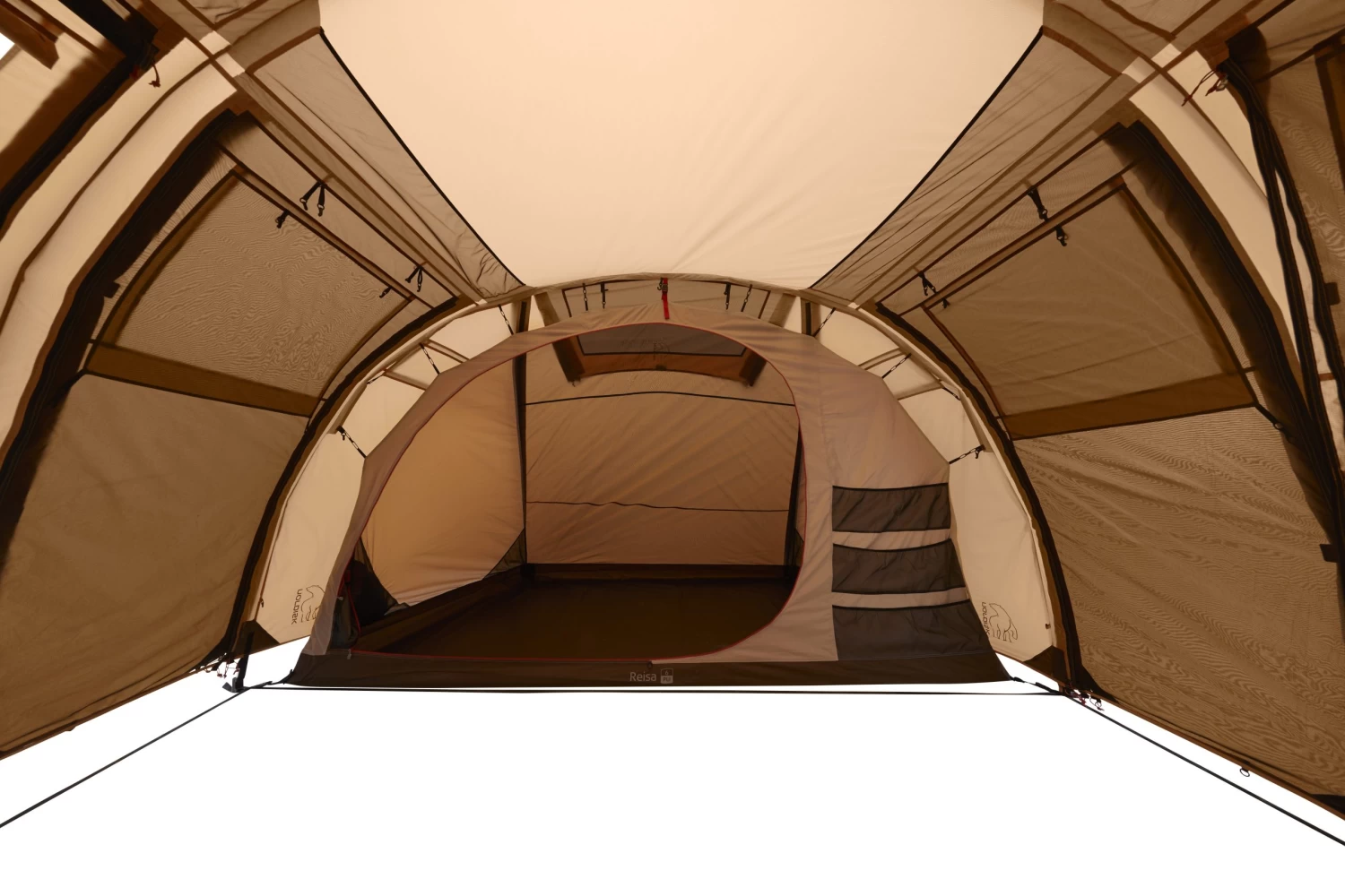 Nordisk Reisa 6 PU Zelt (cashew/brown) 5 Nordisk Reisa 6 PU Zelt (cashew/brown) – Bild 3