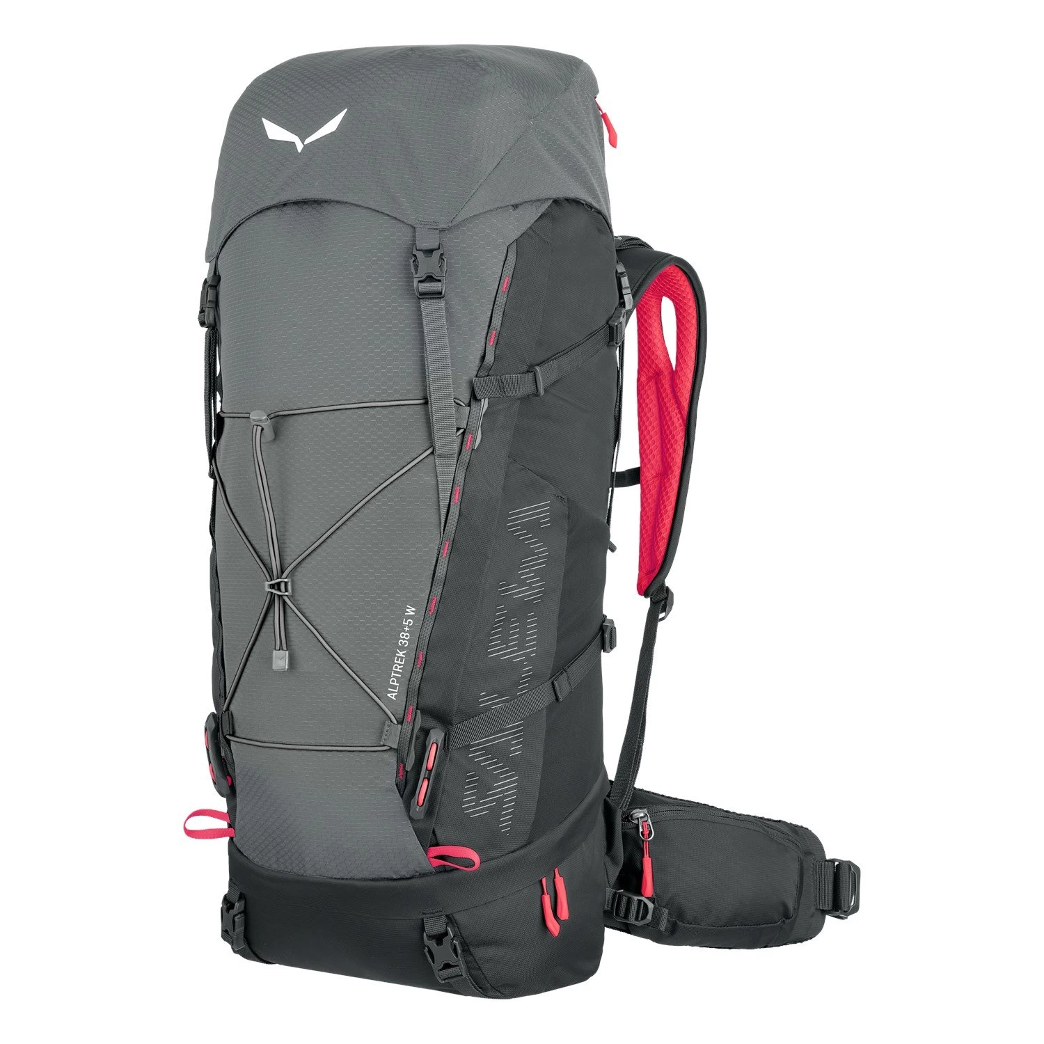 Salewa Alptrek 38+5 BP Ws Rucksack (quiet-shade/fluo-coral)