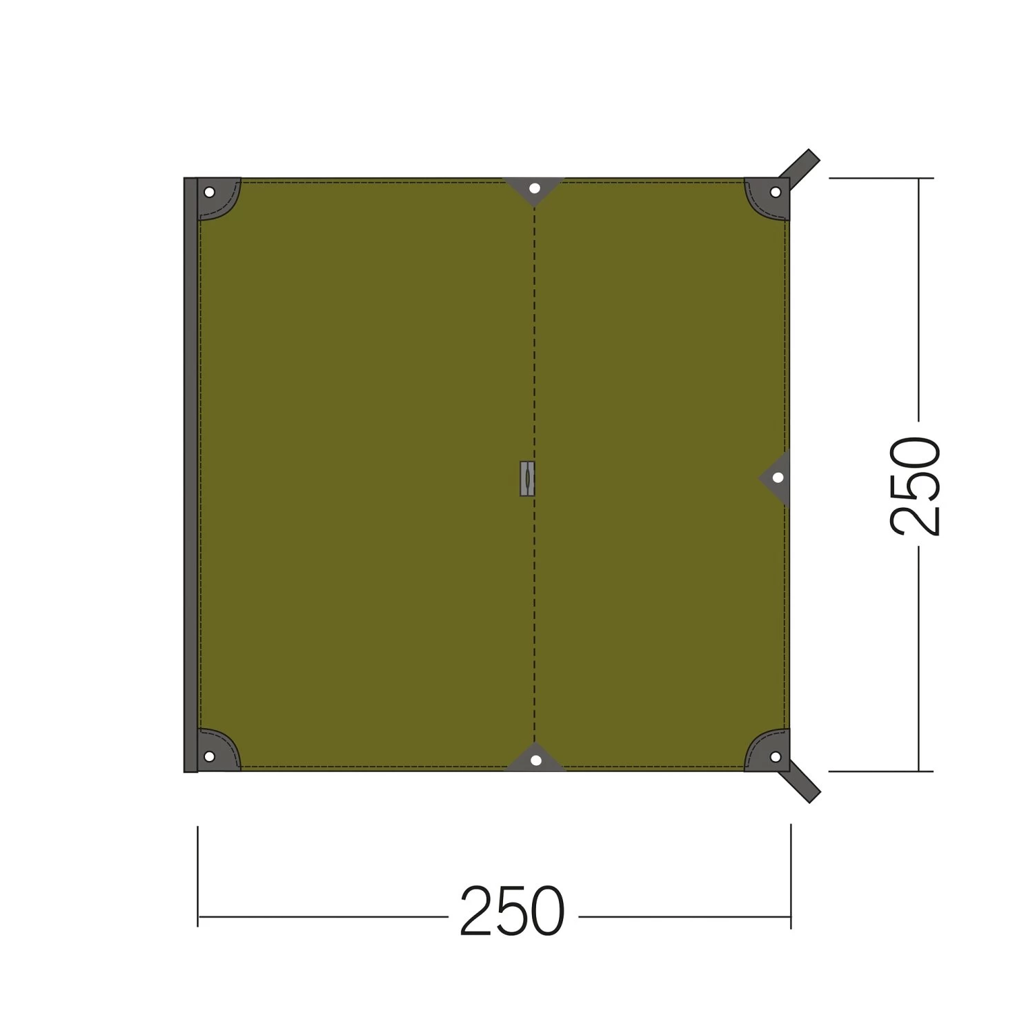 Tatonka Van Tarp (light-olive) 4 Tatonka Van Tarp (light-olive) – Bild 2