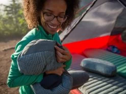 Thermarest Airhead Large Kissen (blue-woven-dot) -Camping Verkaufsgeschäft Thermarest Airhead Large Kissen blue woven dot D 13186 Bild 4