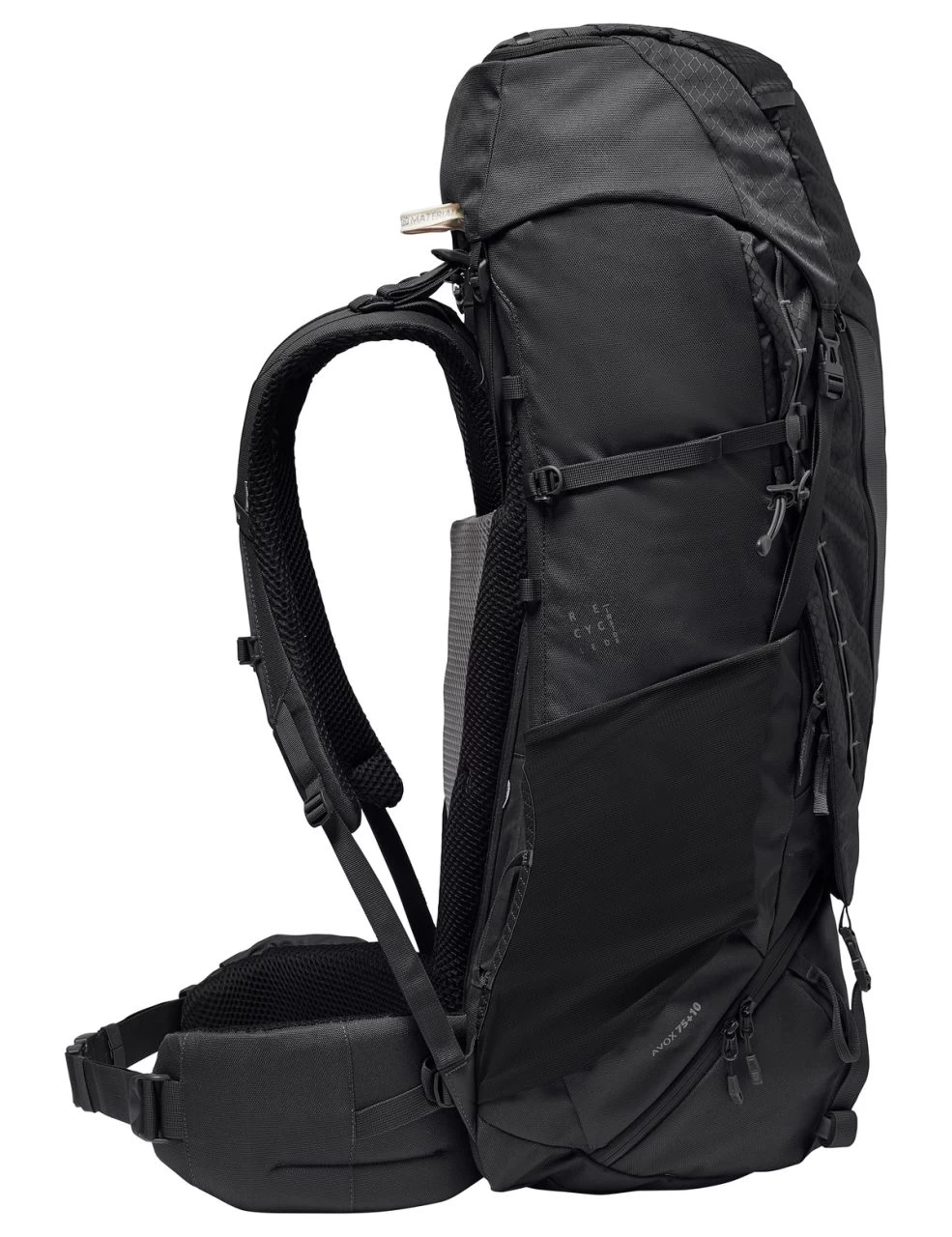 Vaude Avox 75+10 Rucksack (black) 5 Vaude Avox 75+10 Rucksack (black) – Bild 3